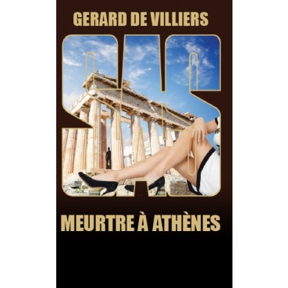 MEURTRE À ATHÈNES - nouvelle couverture